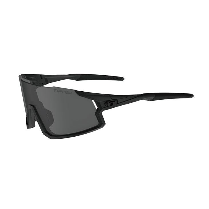 TIFOSI ティフォージ STASH スタッシュ ブラックアウト(スモーク/ACレッド/クリア)3枚レンズモデル(1840110501)サングラス｜自転車館びーくる
