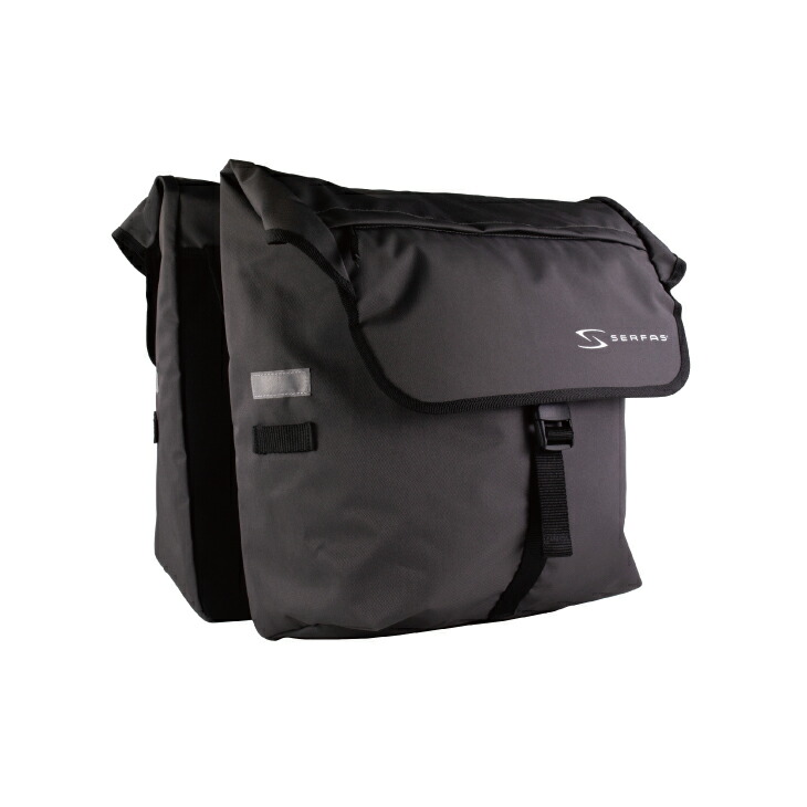 SERFAS サーファス PANNIER 18L DOUBLE パニア 18L ダブル ブラック/チャコール (013954)(4580366351306) バッグ 8,470円