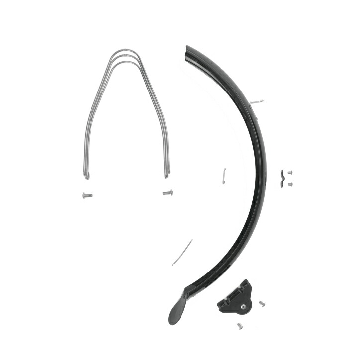 BROMPTON ブロンプトン ADVANCE REAR MUDGUARD FOR BIKES WITHOUT A REAR RACK アドバンスリアマッドガード リアラックなし(Q102660)(5053099041848)フェンダー|自転車館びーくる