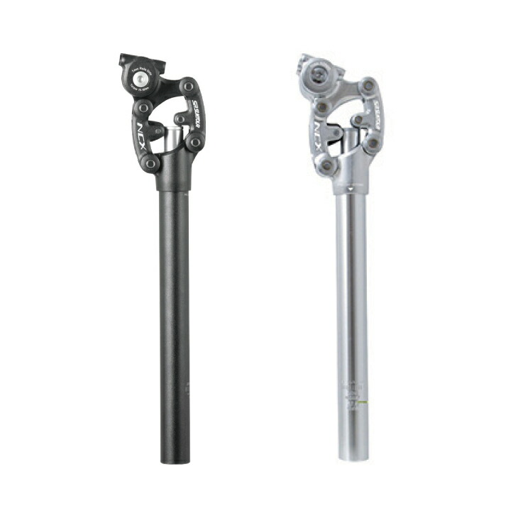 SR SUNTOUR エスアールサンツアー SP12-NCX SUSPENSION SEATPOST サスペンション シートポスト シルバー/ブラック (4580366250135)(4580366372554)