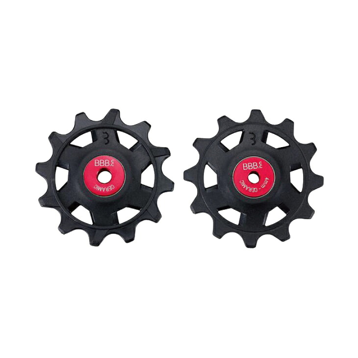BBB ビービービー DERAILLEUR PULLYEYS ROLLERBOYS CERAMIC 12T-12T | BDP-20 ローラーボーイズ セラミックベアリング SRAM12SRoad (304044)(8716683138214)