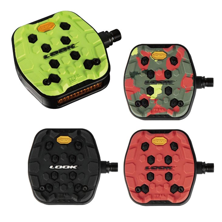 LOOK ルック TRAIL GRIP トレイル 手持ち部分 プラットホームペダル (働き掛ける有りの実)滑っこいペダル