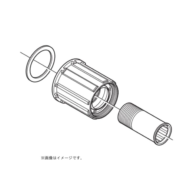 楽天市場】SHIMANO シマノ FREE WHEEL BODY フリーホイール