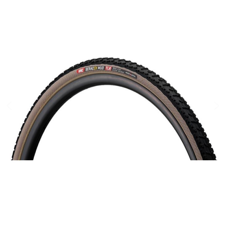 IRC アイアールシー 井上ゴム SERAC CX MUD TLR シラク CX マッド チューブレスレディ 700C×32C タンサイド(4571244750373)(1本)タイヤ