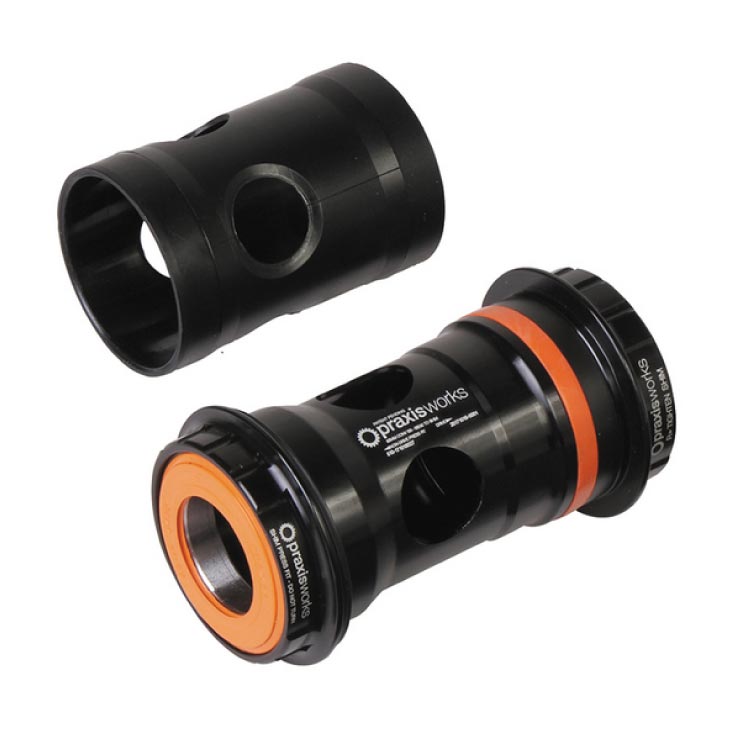 PRAXIS WORKS プラクシスワークス CONVERSION BB ROAD BB30/PF30 シマノ24mmシャフトクランク用 68-3001R スタンダードベアリング(960001)|自転車館びーくる