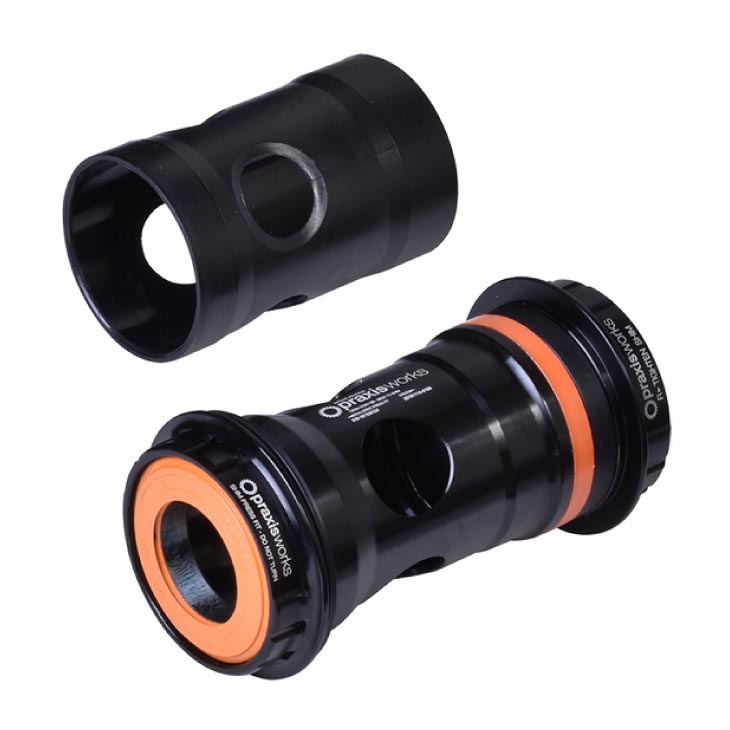 PRAXIS WORKS プラクシスワークス CONVERSION BB MTB BB30/PF30 シマノクランク専用 73-3001R スタンダードベアリング(960006)ボトムブラケット