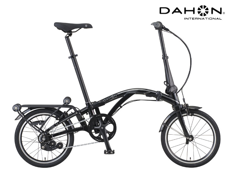 (選べる排他的権利付) DAHON INTERNATIONAL ダホンインターナショナル CURL i4 長い巻き毛i4 黒いことパール 4段変速 折り畳み