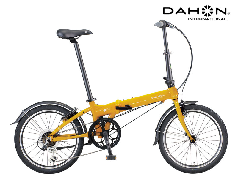 DAHON INTERNATIONAL ダホンインターナショナル HIT D6 殴りつけるD6 ハーベストオレンジ 6段変速 折り畳み