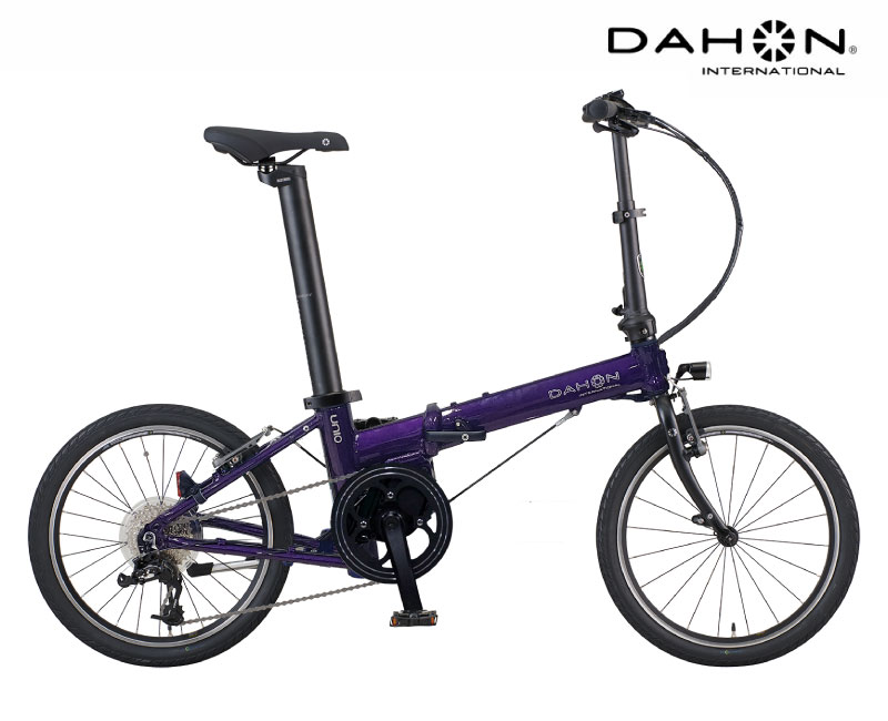 DAHON INTERNATIONAL ダホンインターナショナル UNIO ユニオ オーロラ 9段変速 折り畳み E-bike