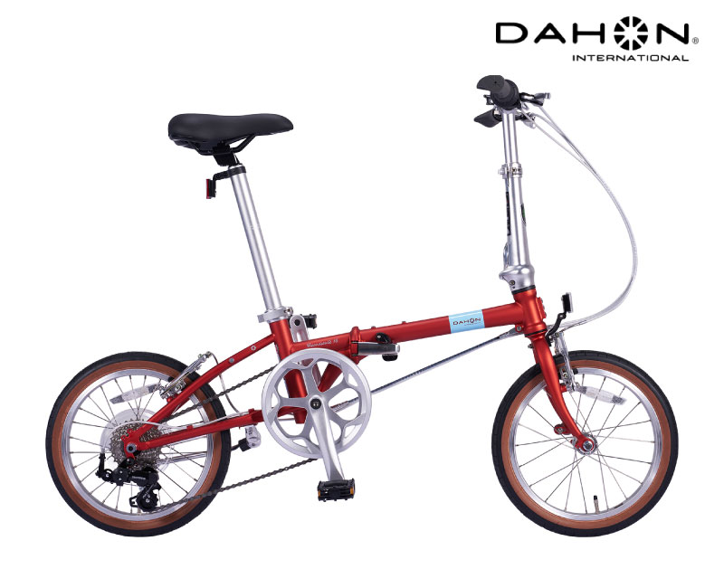DAHON INTERNATIONAL ダホンインターナショナル BOARDWALK 16 ゲーム盤ウォーク16 つや消しテラコッタ 7段変速 16inch車輪 折り畳み