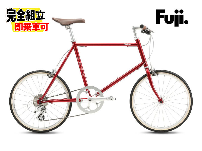 (排他的権利付き添い人!)2026 FUJI フジ HELION ヘリオン ブリックレッド 8段変速 小みち車 ミニベロ