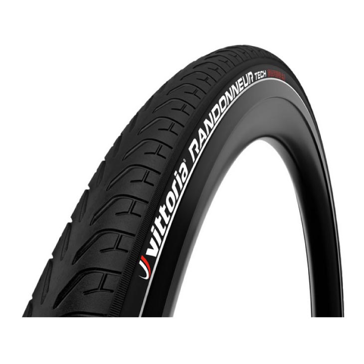 (即納あり)Vittoria ビットリア RANDONNEUR TECH ランドナー テック リフレクトサイドウォール(1本)タイヤ