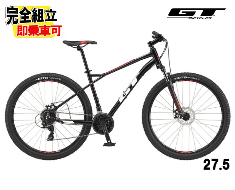 AGGRESSOR マウンテンバイク ブラック 27.5インチ GT マウンテンバイク AGGRESSOR EXPERT 27.5 （アグレッサー