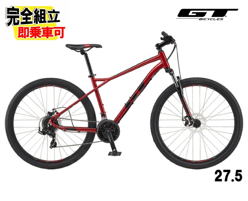 楽天市場】マウンテンバイク GT AGGRESSOR SPORT 27.5 (レッド) 2025