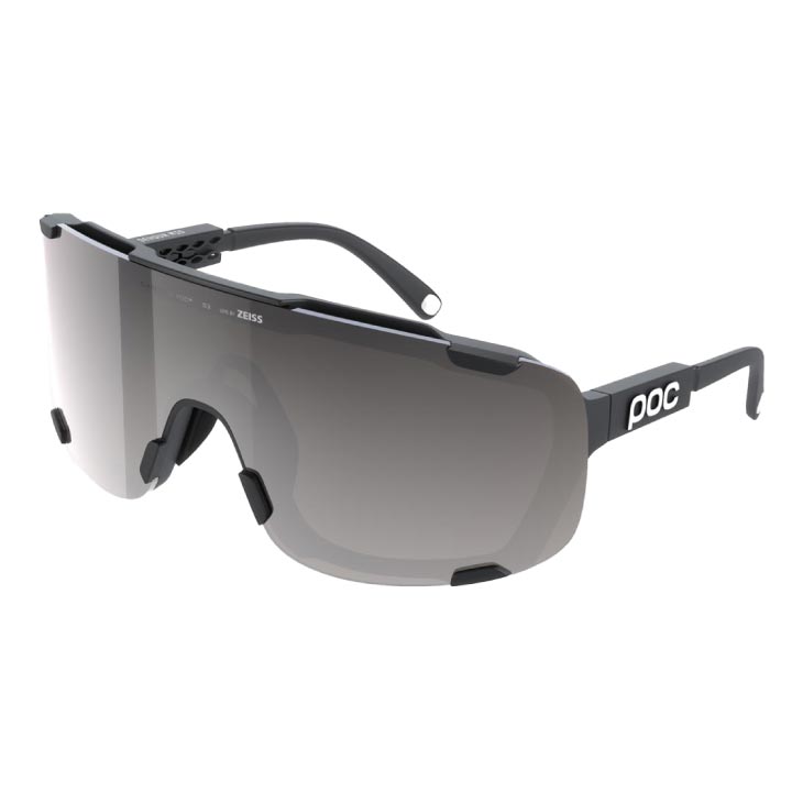 (即納)poc ポック DEVOUR WF +(ASIAN FIT)デヴォア WF 足し加える Uranium Black/Clarity Road/Sunny Silver(7325549799202)アイウェア 黒眼鏡