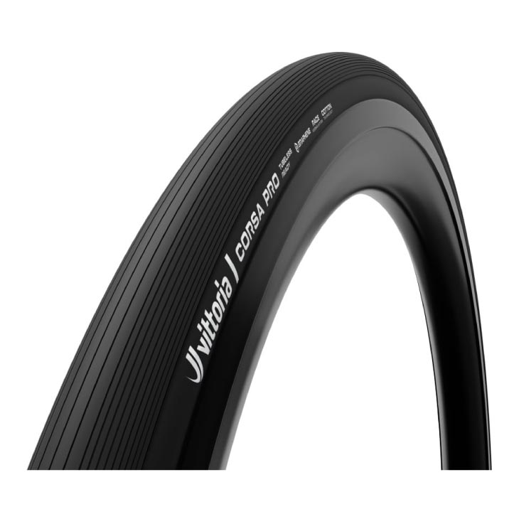 Vittoria ビットリア CORSA PRO コルサ プロ TUBELESS READY チューブレスレディ オールブラック(1本)タイヤ｜自転車館びーくる