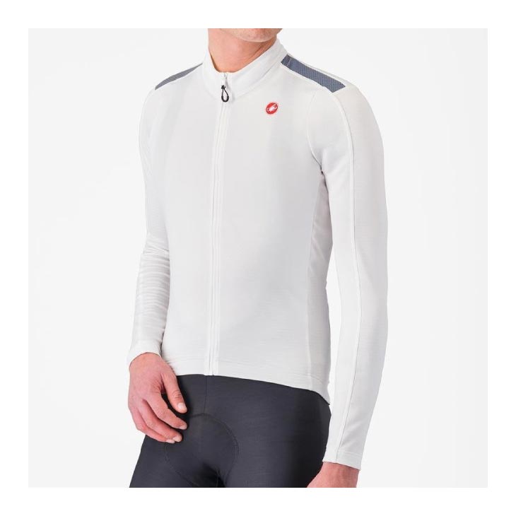 (即納)CASTELLI カステリ PURO 4 JERSEY プーロ 4 ジャージ アイボリー(型番：4525510)長袖ジャージ メンズ ウェア