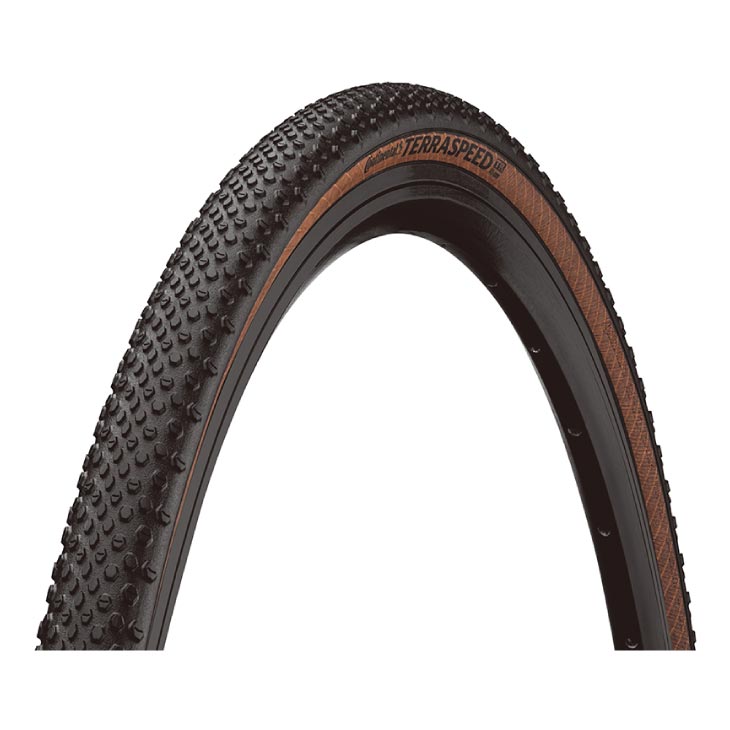 (正規品)Continental コンチネンタル TERRA SPEED PROTECTION テラ スピード プロテクション ブラック/トランスペアレント 700×40C(1本)(4019238052053)タイヤ