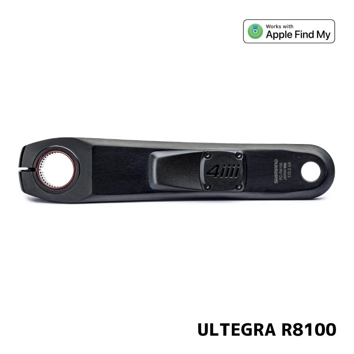 4iiii フォーアイ PRECISION 3+ POWERMETER プレシジョン3+ パワーメーター シマノ ULTEGRA R8100 左クランク 電池式