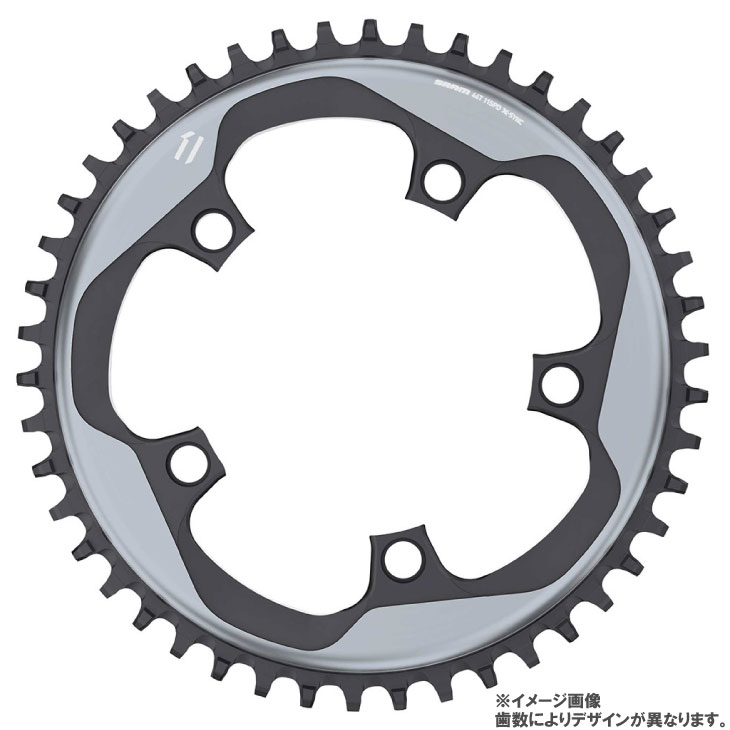 (メール便対応商品)SRAM スラム X-Sync Chain Ring チェーンリング ARGON GREY 1×(ワンバイ)用 11s