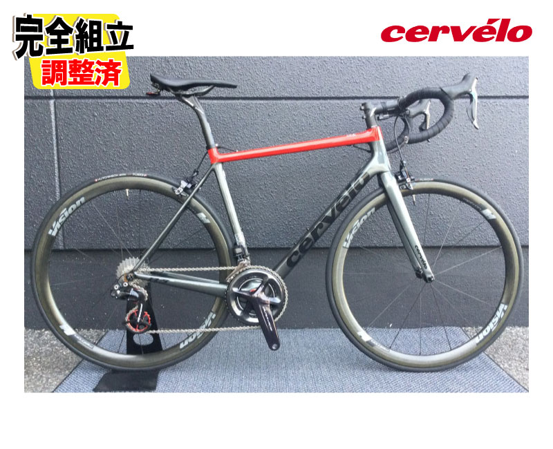(SALE)CERVELO サーベロ R5 薄墨色/赤いこと 540粍 DURA-ACE DI2(R9150) 2×11S びーくる目あたらしい致しかた 読み込むレーサー スポーツ・アウトドア-自転車・サイクリング-ロードバイク
