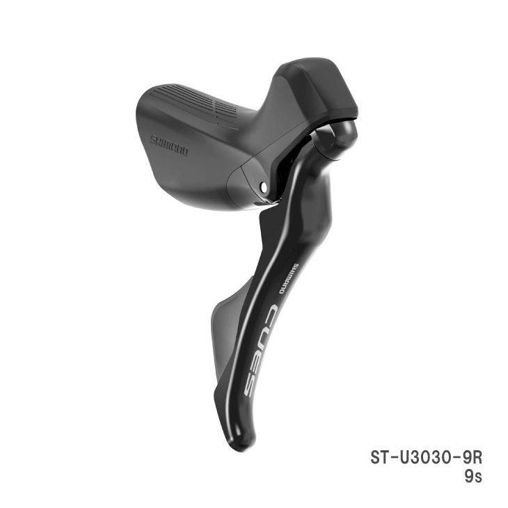 SHIMANO シマノ CUES キューズ ST-U3030-9R 9s 右生き肝のみ 機械類式デュアル抑えつける生き肝(ESTU30309RBI)(4550170997779)