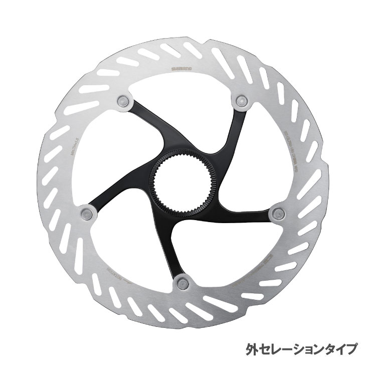 SHIMANO シマノ RT-CL700 DISC BRAKE ROTOR ディスクブレーキローター 180mm センターロック 外セレーションタイプ(ERTCL700ME)(4550170927455)