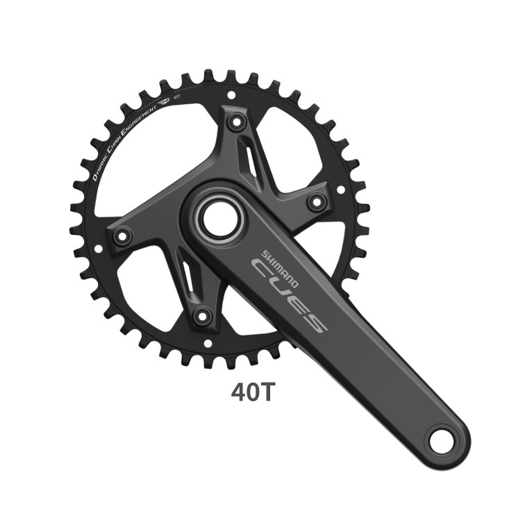 SHIMANO CUES コンポーネントセット 10速クランクのみ無し 楽天市場】シマノ CUES クランクセット FC-U6030-1 11/10/9スピード CG