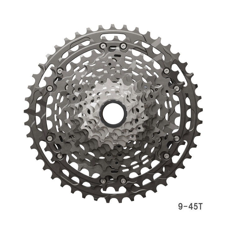 SHIMANO シマノ XTR CS-M9200-12 12s 9-45T MICRO SPLINE カセットスプロケット(ICSM9200945)(4550170305451)
