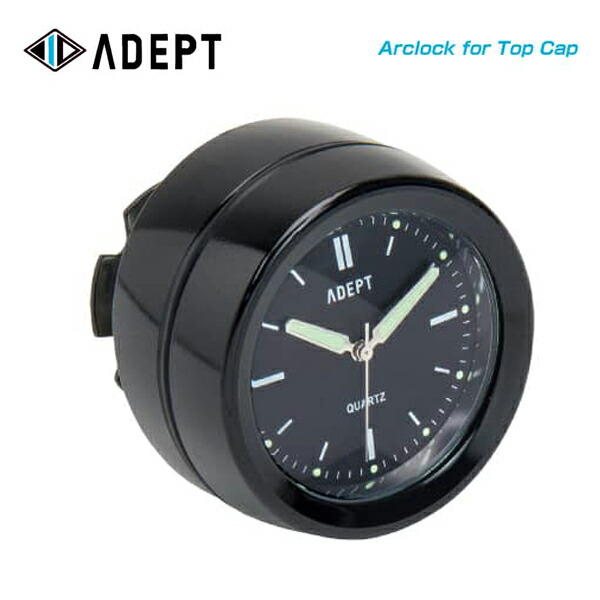 自転車パーツ　時計　ADEPT ARCLOCK TOP CAP ARCLOCK (for Top Cap) アークロック(トップキャップ用)｜ADEPT