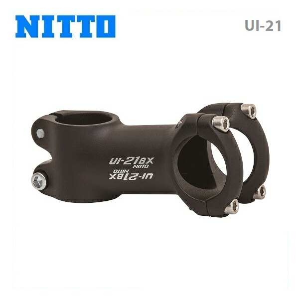 MAVIC NITTO ブルホーン　ステム　セット 楽天市場】NITTO(日東) UI-21BX(31.8) シュレッドレスステム (82