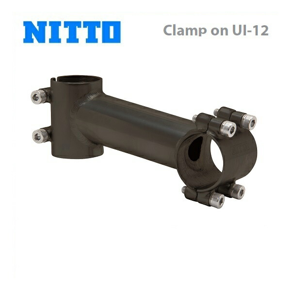 NITTO 日東 アヘッドステム Clamp on UI-12 クランプオン 31.8mm ブラック 2022秋冬新作