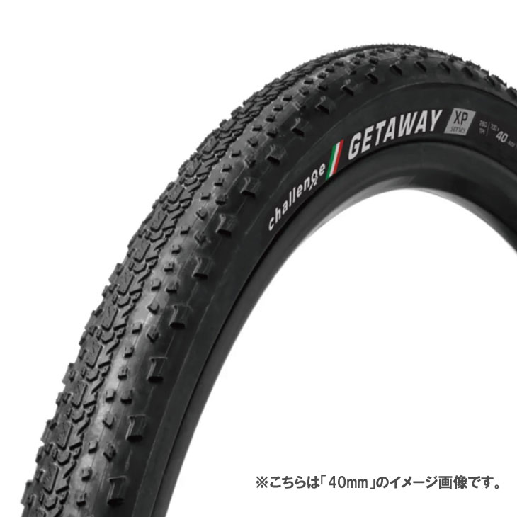 challenge チャレンジ HTLR GETAWAY XP ゲッタウェイXP 260TPI ブラック ハンドメイド チューブレスレディ グラベルタイヤ(1本)｜自転車館びーくる