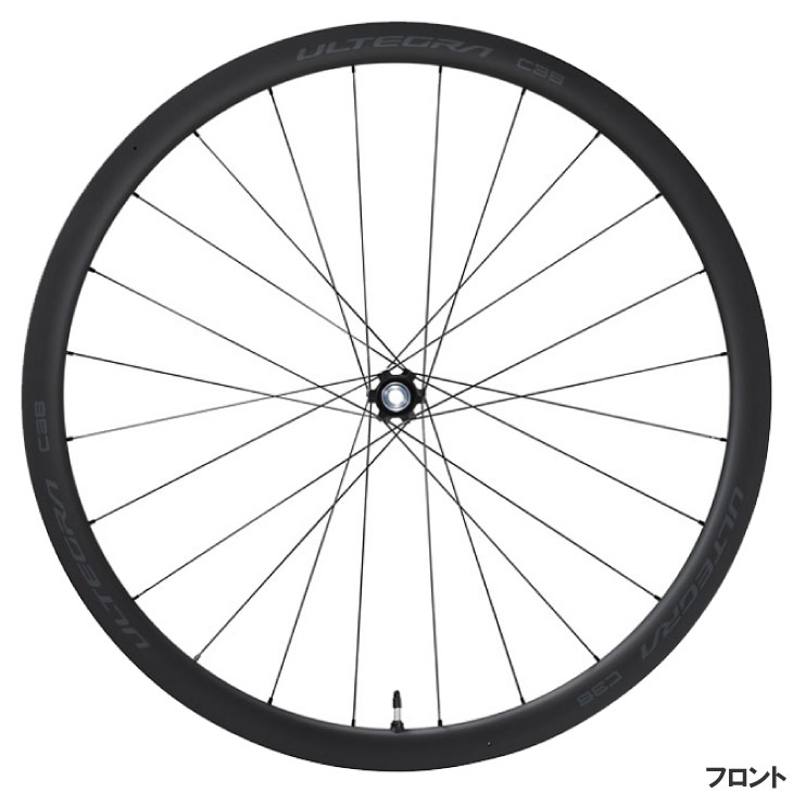 SHIMANO シマノ WH-R8170-C36-TL フロントのみ チューブレス ディスクブレーキ用 カーボン 12mm E-THRU ホイール(EWHR8170C36LFED)(4550170891466)