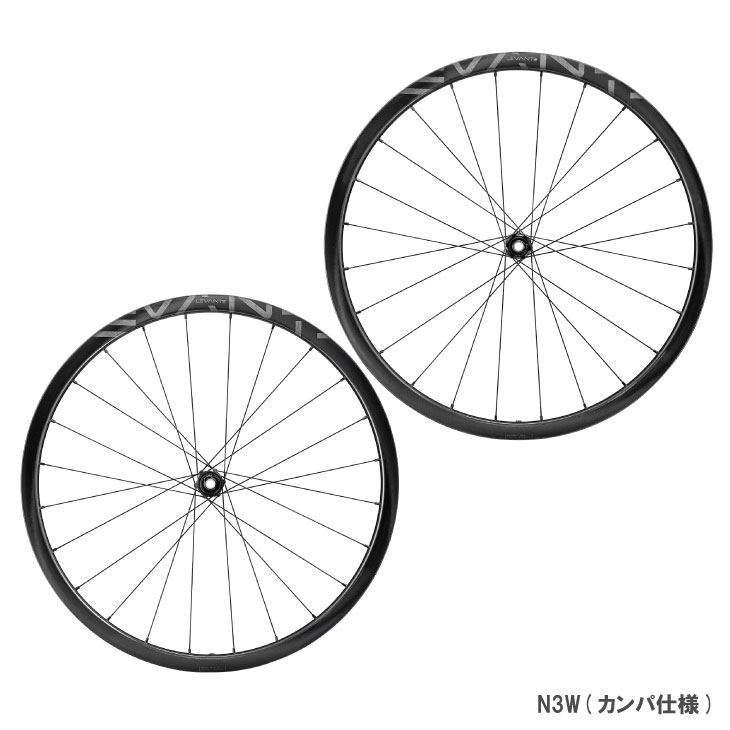 CAMPAGNOLO カンパニョーロ LEVANTE DB 2WAY レヴァンテ ディスクブレーキ用 前後セット N3W(カンパ仕様) グラベルホイール(8053340458668)|自転車館びーくる
