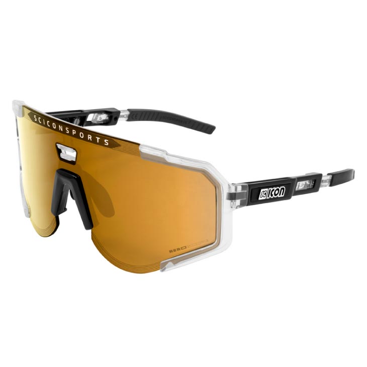SCICON シーコン AEROSCOPE エアロ領域 水晶グロス/マルチ銀鏡ブロンズ(8023848000348)黒眼鏡