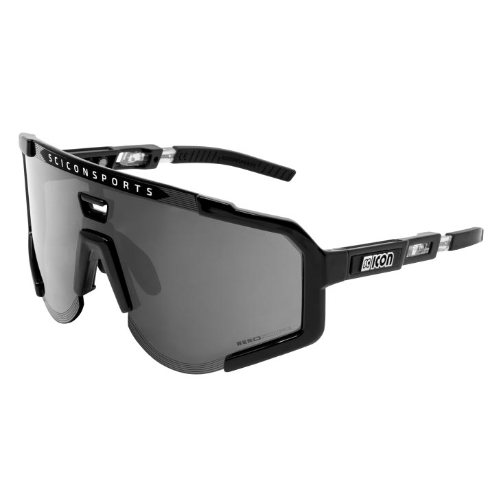 SCICON シーコン AEROSCOPE エアロスコープ ブラックグロス/マルチミラーシルバー(8023848000362)サングラス