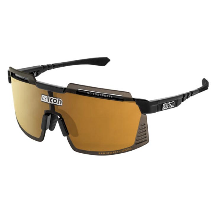 SCICON シーコン AEROWATT FOZA エアロワット フォーザ 黒いことグロス/マルチ銀鏡ブロンズ(8023848116896)黒眼鏡