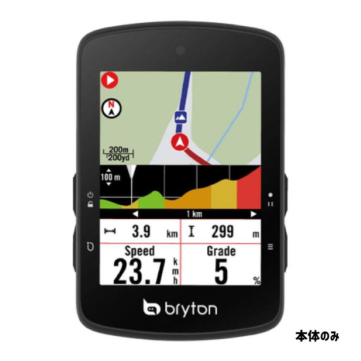 Bryton ブライトン RIDER S510E ライダー S510E(本体のみ)(4718251593481)サイクルコンピュータ