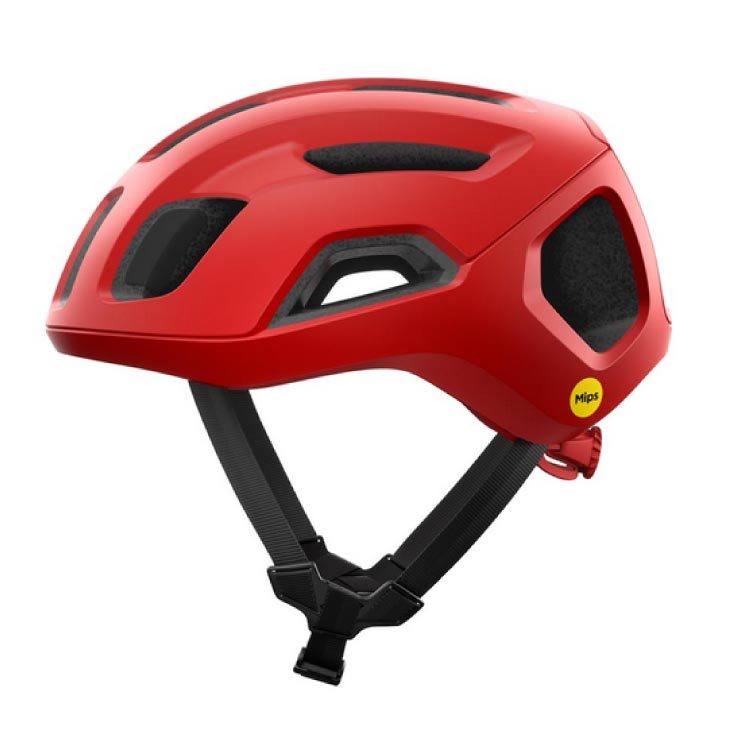 poc ポック VENTRAL AIR WF ミップス(ASIAN FIT)ヴェントラル 大気圏 広広とした填まる MIPS Prismane Red Matt(JCFお墨付き)安全帽