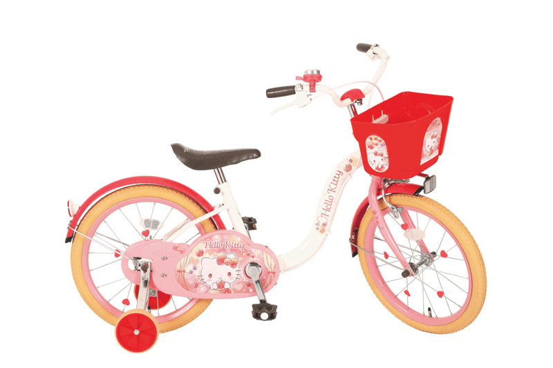 エムアンドエム ハローキティ スイーツ　18インチ　＜完成品＞【包装不可】子供用自転車画像