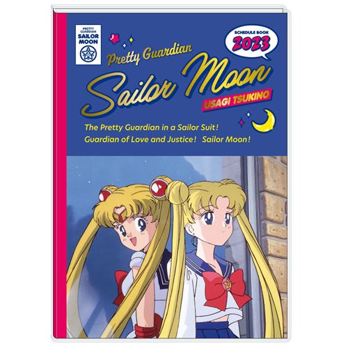 23年月間ダイアリー B6マンスリー手帳23 アニメシーン サンスター文具 美少女戦士セーラームーン