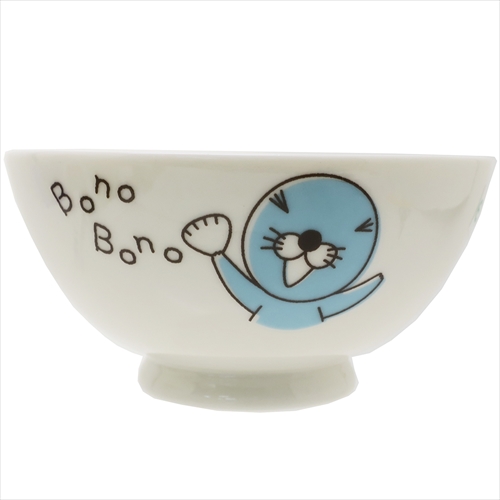 お茶碗 ライスボウル ぼのぼの シンプル 金正陶器 かわいい 日本製 アニメ画像