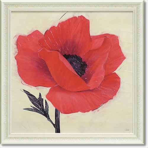 品多く アート フラワー ジュービラントポピー Frames Art 額縁つき 絵画 アイボ 取寄品 インテリアグッズ ポスター 額付 花 Ivo Ypw Iv Achisari Ge