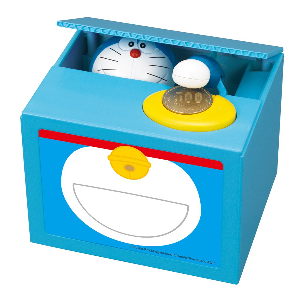 楽天市場】【未来デパート限定】 ドラえもん 貯金箱 10円貯めよう 藤子