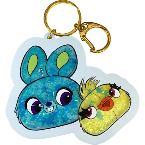 楽天市場 キーリング キーホルダー ラメフレーク トイストーリー 4 ダッキー バニー ディズニー インロック プレゼント コレクション 雑貨 メール便可 雑貨 アートの通販店ベルコモン