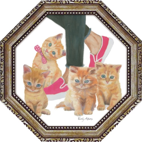 エミリー・アダムス動物画