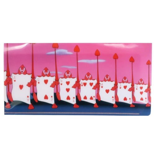 楽天市場 ファイル Wチケットホルダー ふしぎの国のアリス トランプ兵 ディズニー マリモクラフト プチギフト チケットケース 女の子向け メール便可 雑貨 アートの通販店ベルコモン