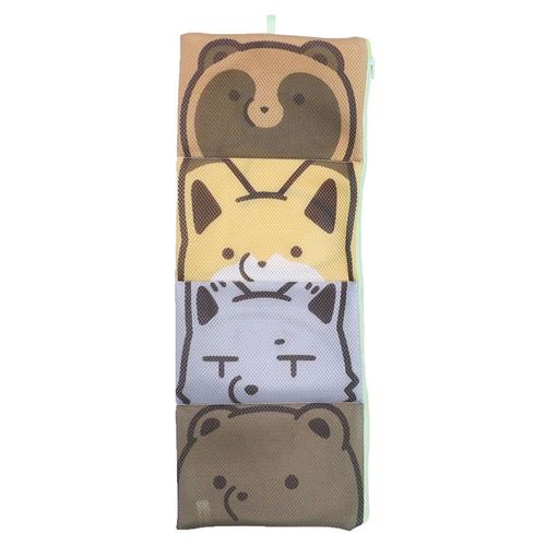 タヌキとキツネ洗濯ネット