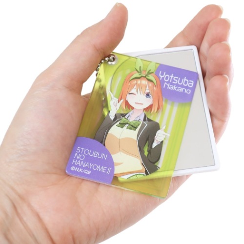 Sale 60 Off スライドミラー 中野 四葉 五等分の花嫁 手鏡 ハセプロ コレクション雑貨 アニメメール便可 Qdtek Vn